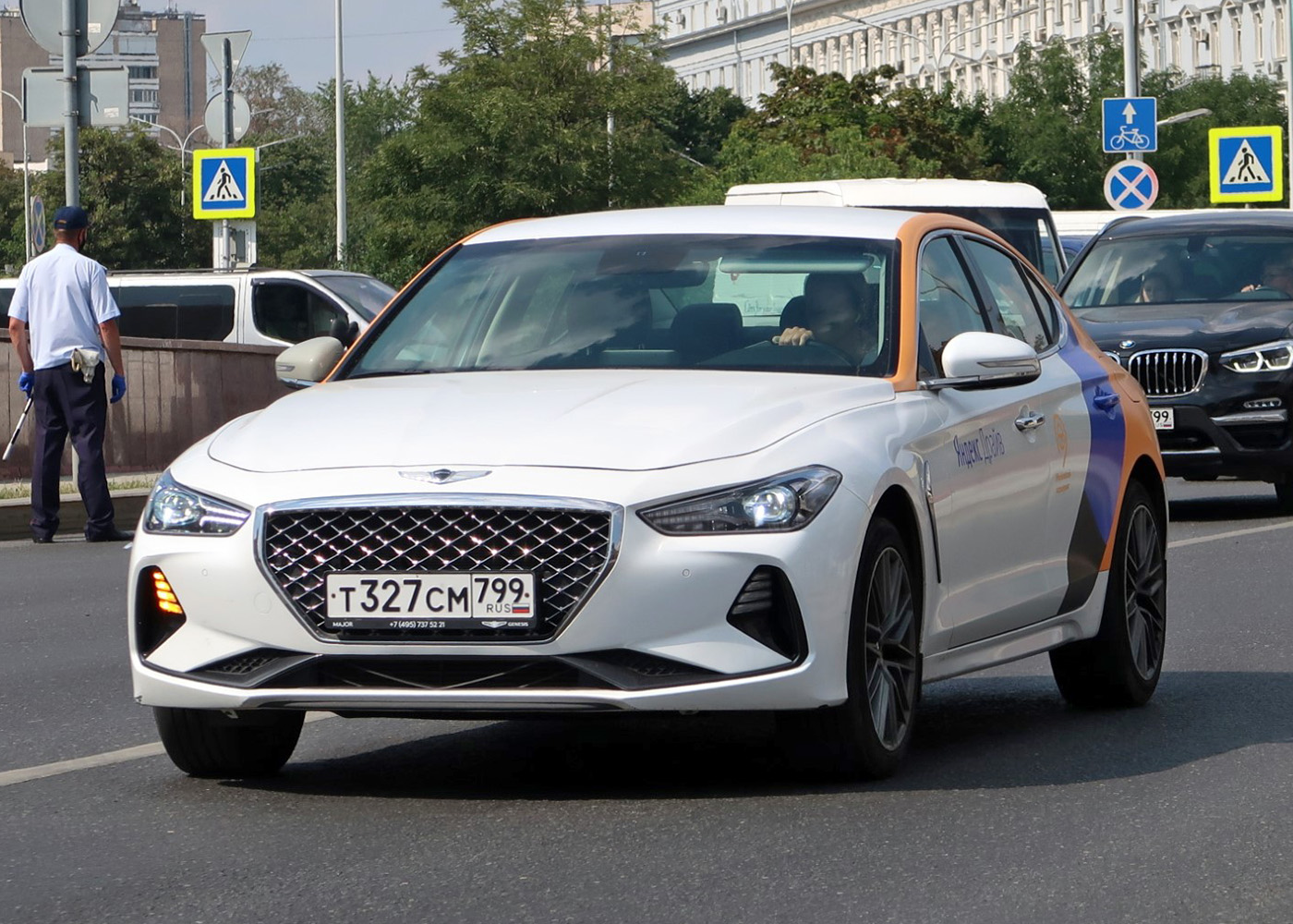 Москва, Genesis G70 № Т 327 СМ 799