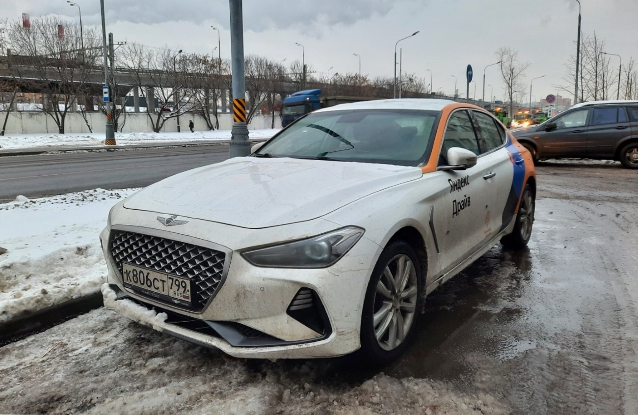 Москва, Genesis G70 № К 806 СТ 799
