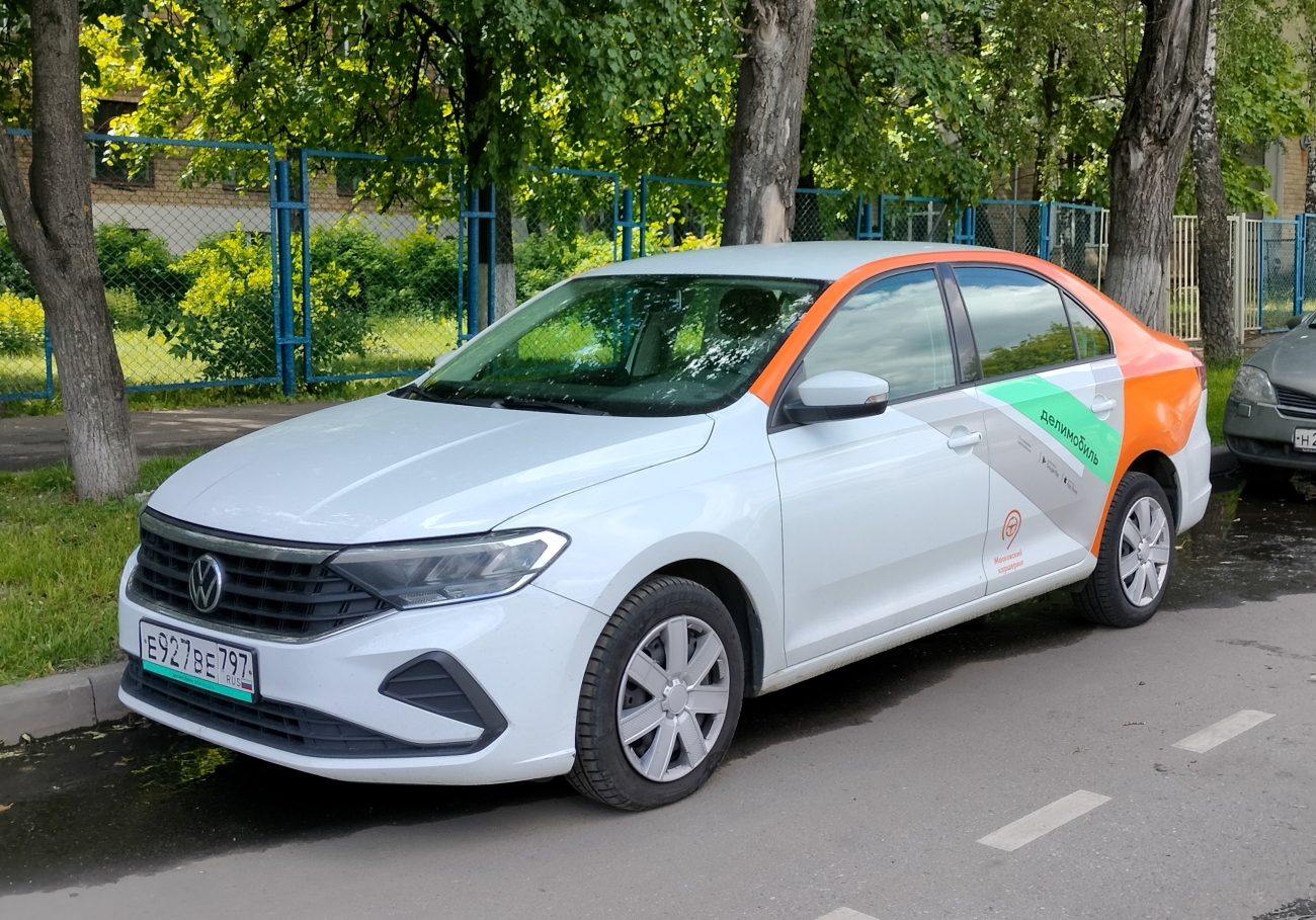 Москва, Volkswagen Polo № Е 927 ВЕ 797