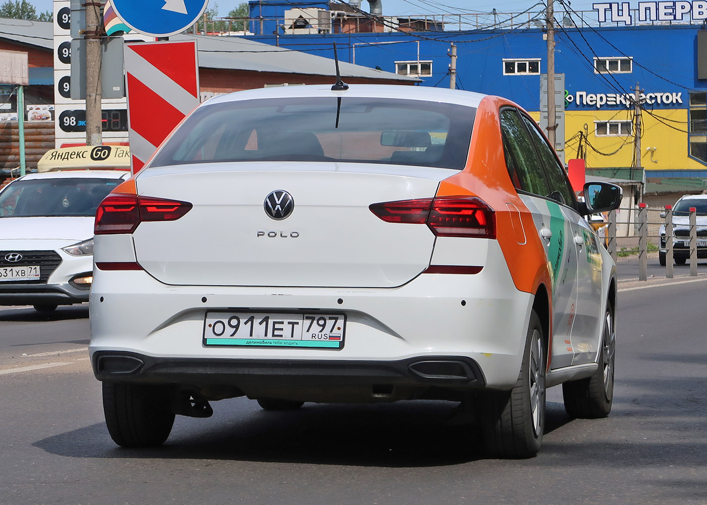 Москва, Volkswagen Polo № О 911 ЕТ 797