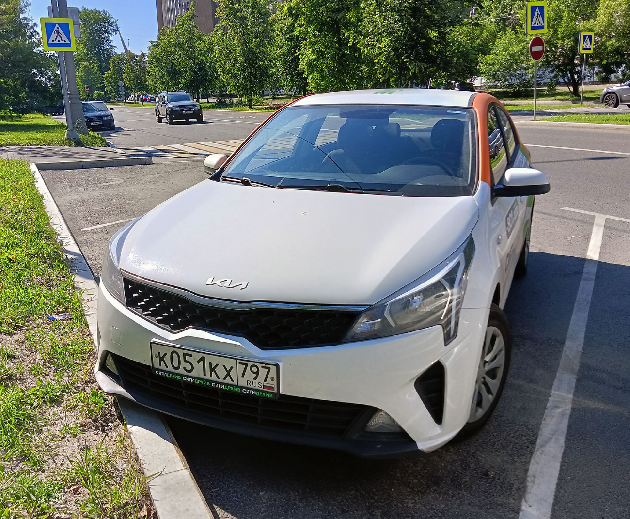 Москва, KIA Rio № К 051 КХ 797