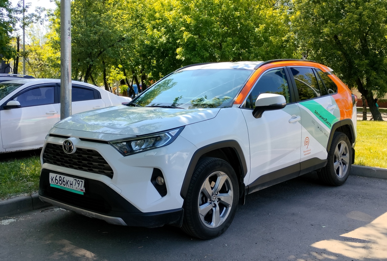 Москва, Toyota RAV4 № К 686 КН 797