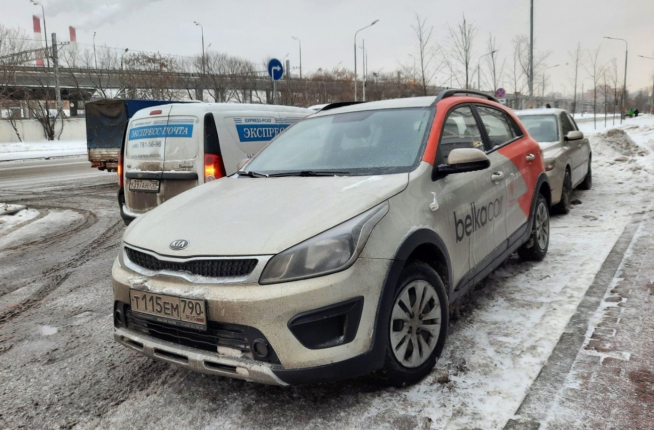 Москва, KIA Rio № Т 115 ЕМ 790