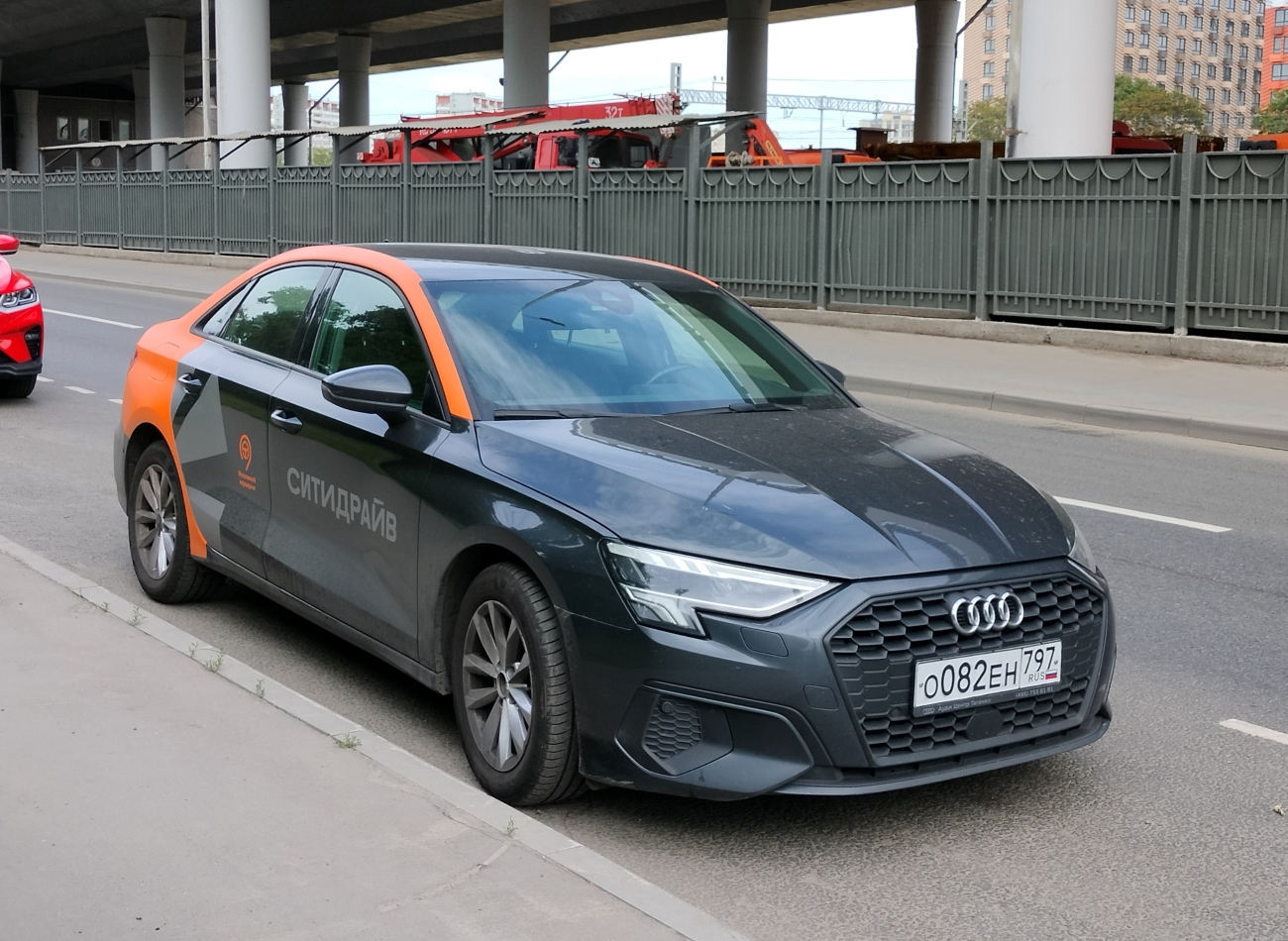 Москва, Audi A3 № О 082 ЕН 797