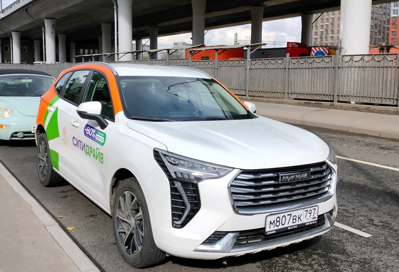 Москва, Haval Jolion № М 807 ВК 797