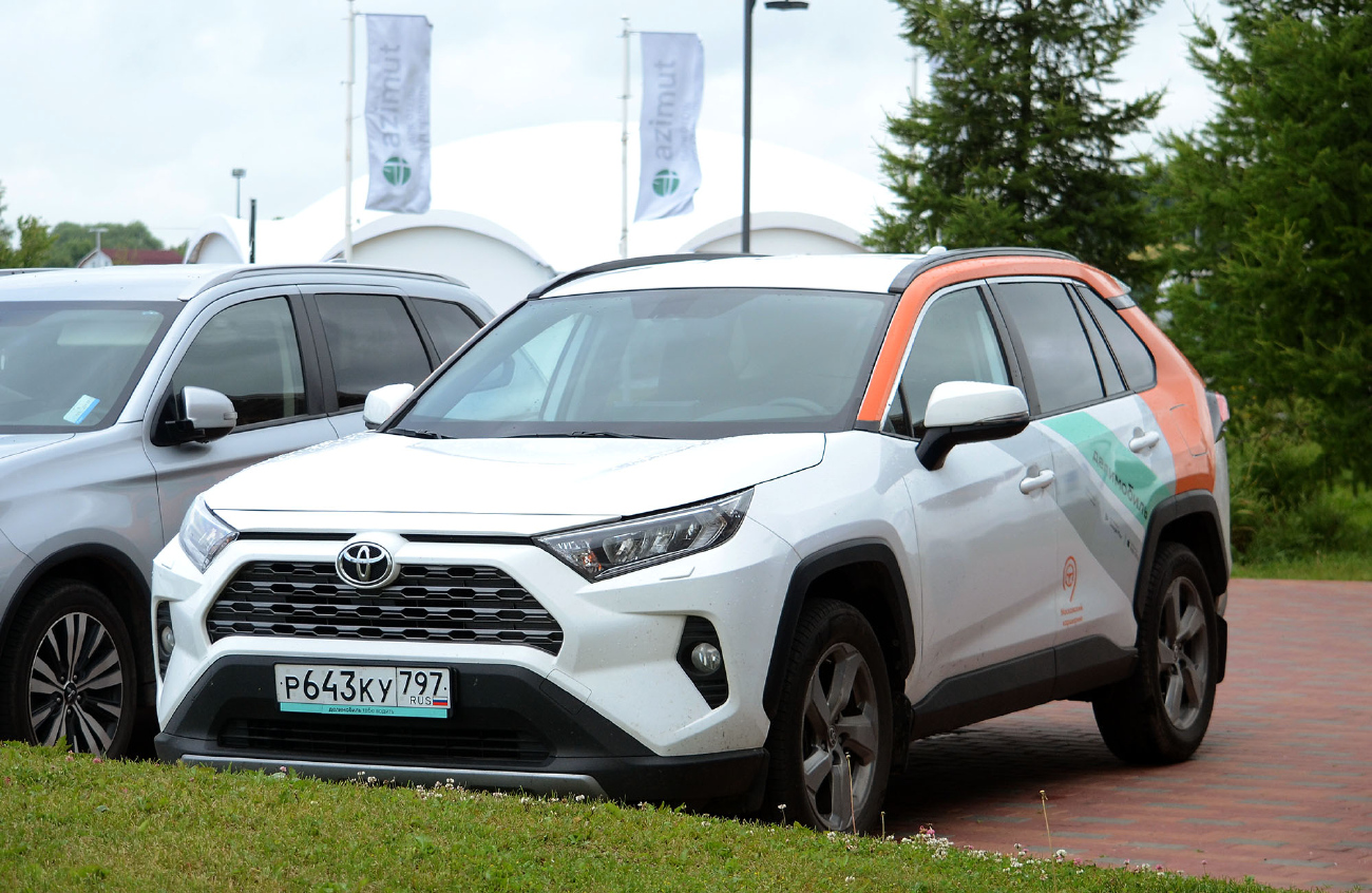 Москва, Toyota RAV4 № Р 643 КУ 797