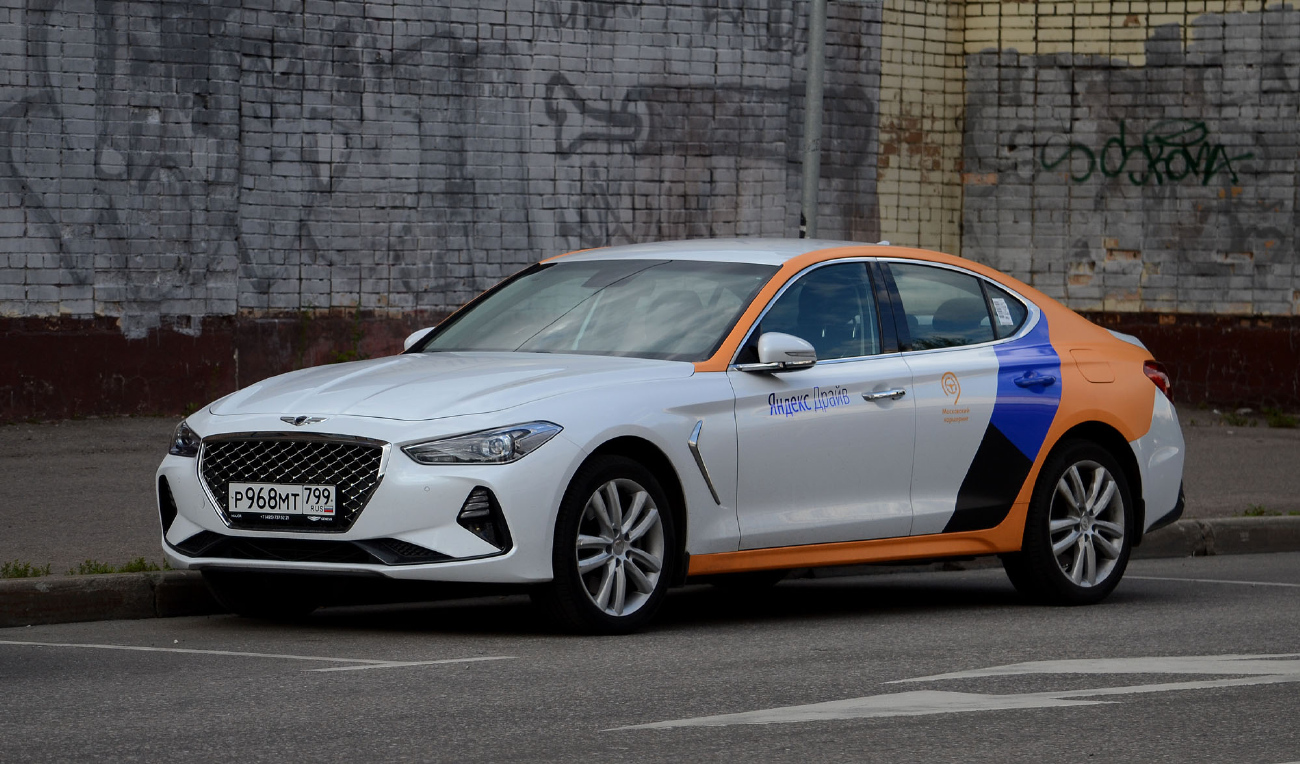 Москва, Genesis G70 № Р 968 МТ 799