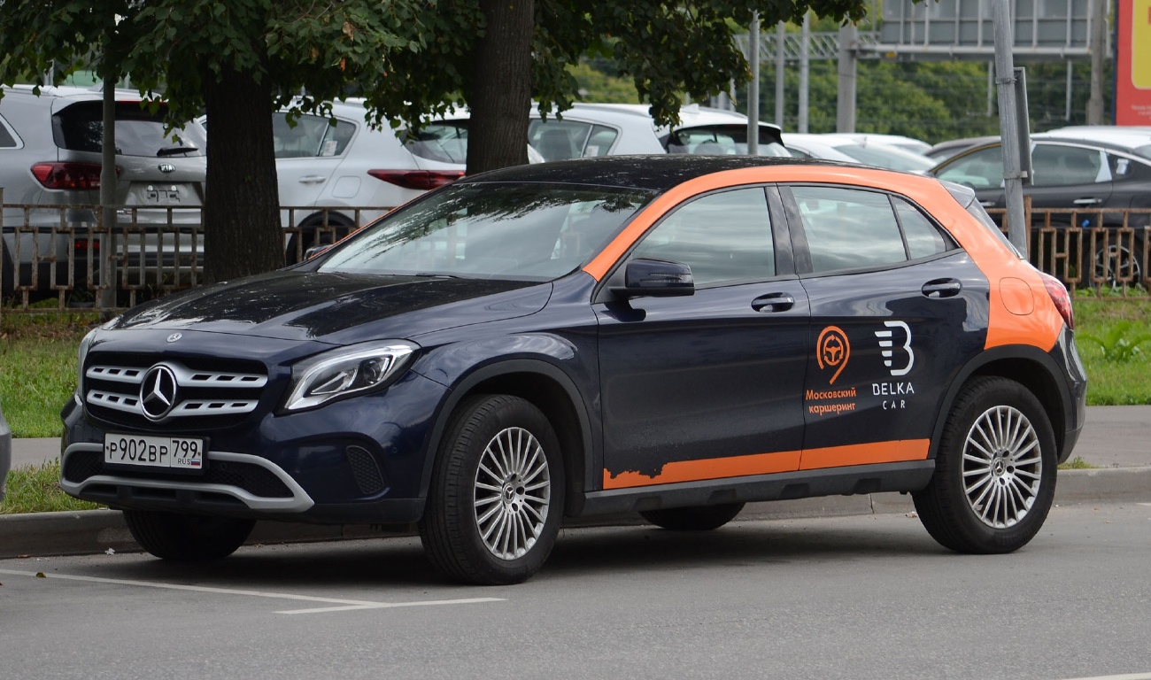 Москва, Mercedes-Benz GLA-Klasse № Р 902 ВР 799