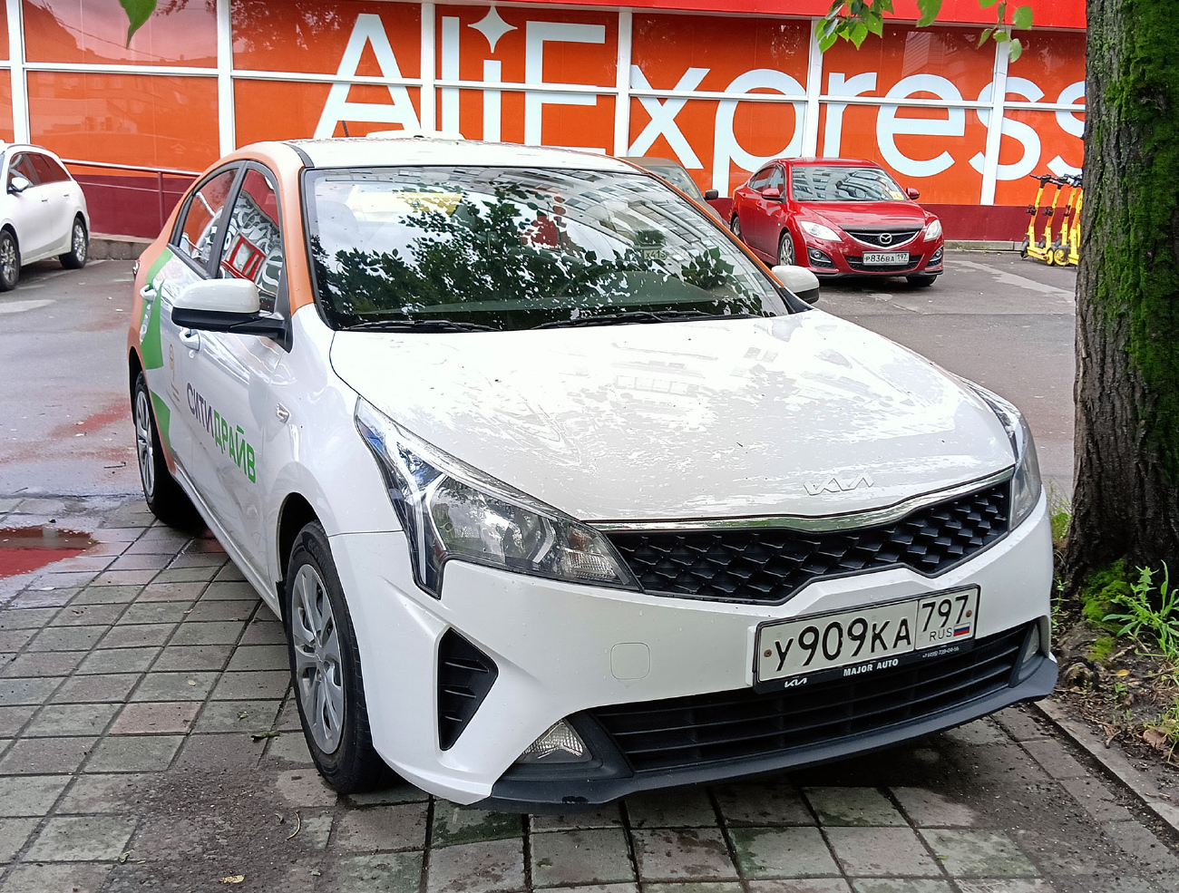 Москва, KIA Rio № У 909 КА 797