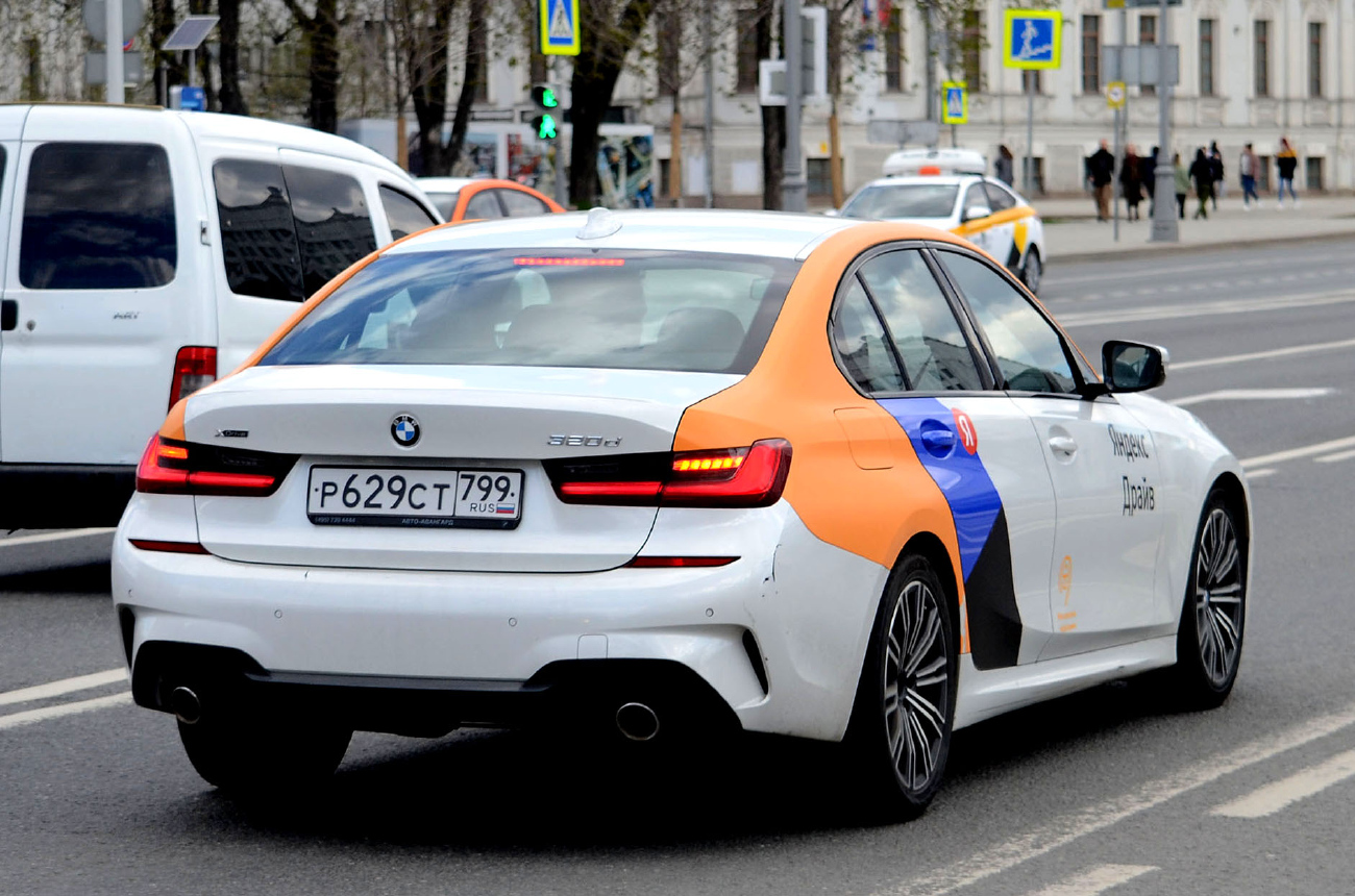 Москва, BMW 3 Series № Р 629 СТ 799