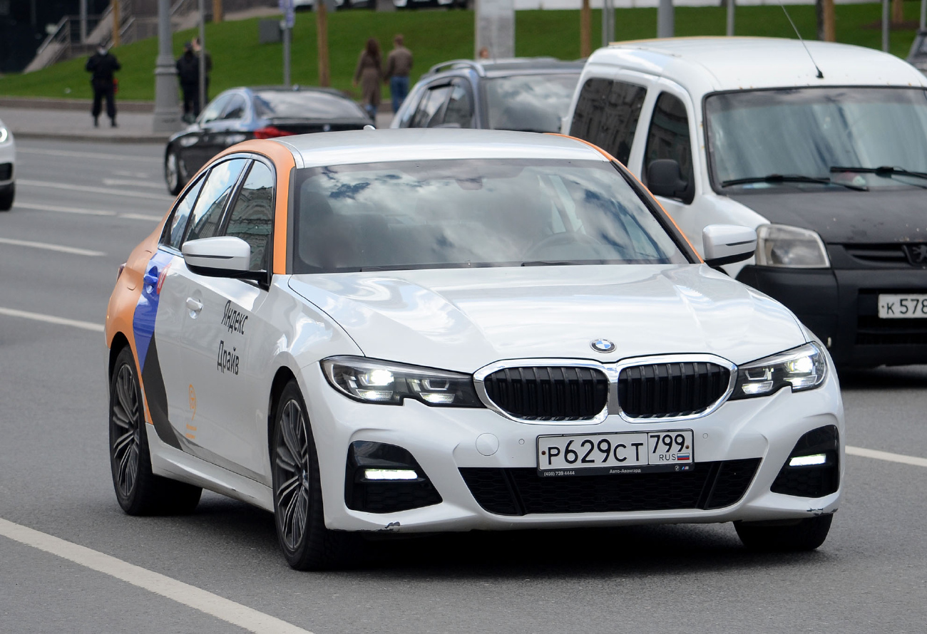Москва, BMW 3 Series № Р 629 СТ 799