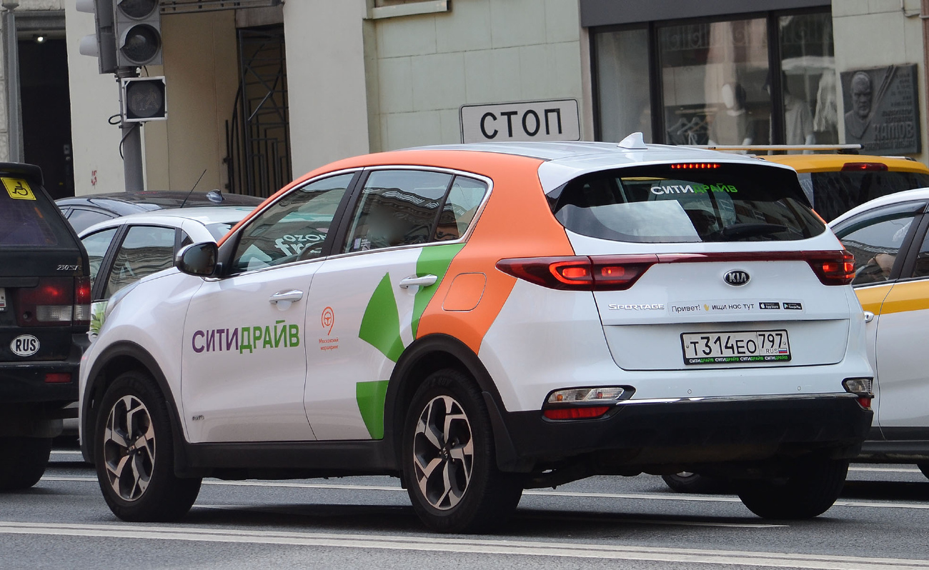 Москва, KIA Sportage № Т 314 ЕО 797