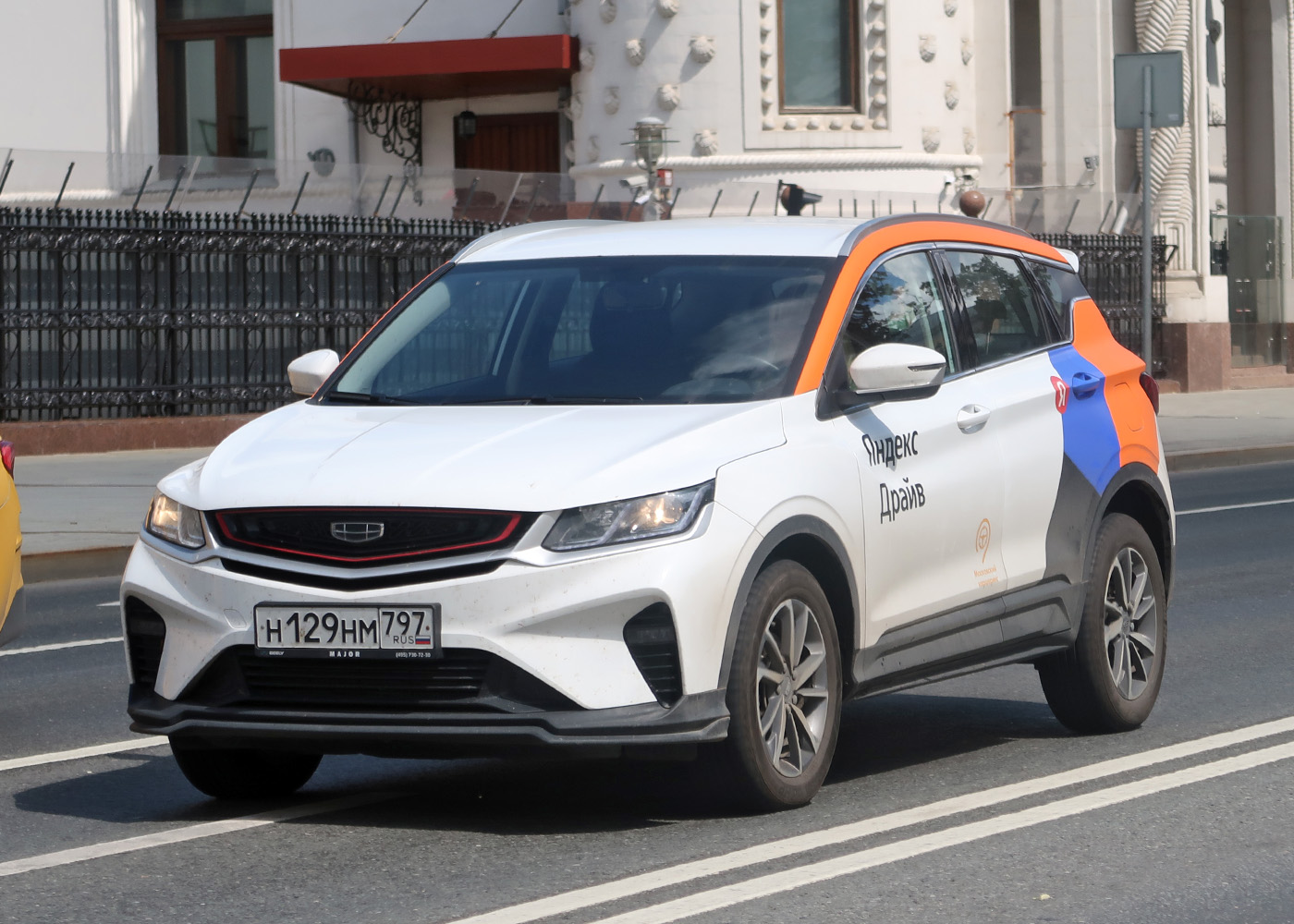 Москва, Geely Coolray № Н 129 НМ 797