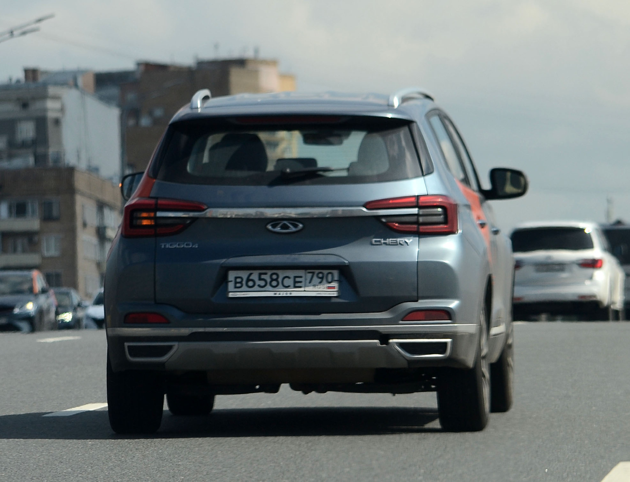 Москва, Chery Tiggo 4 № В 658 СЕ 790
