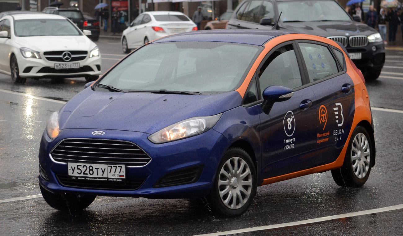 Москва, Ford Fiesta № У 528 ТУ 777