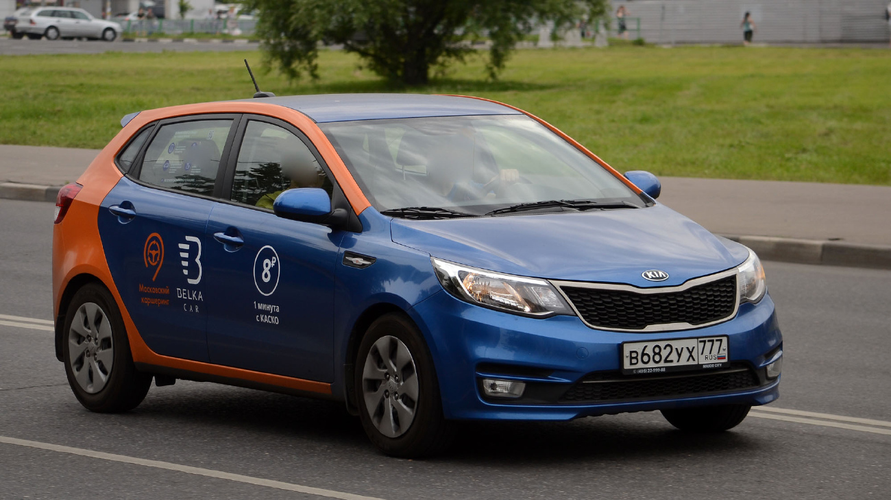 Москва, KIA Rio № В 682 УХ 777