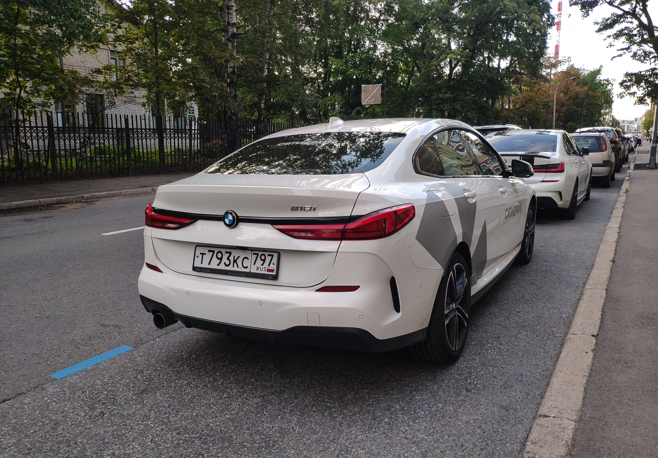 Санкт-Петербург, BMW 2 Series № Т 793 КС 797