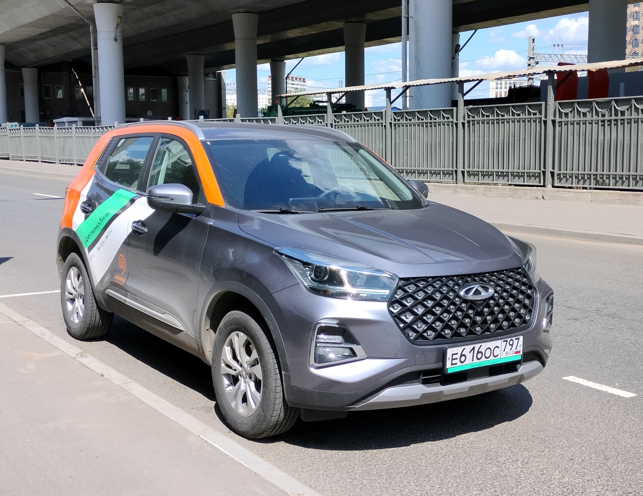 Москва, Chery Tiggo 4 № Е 616 ОС 797