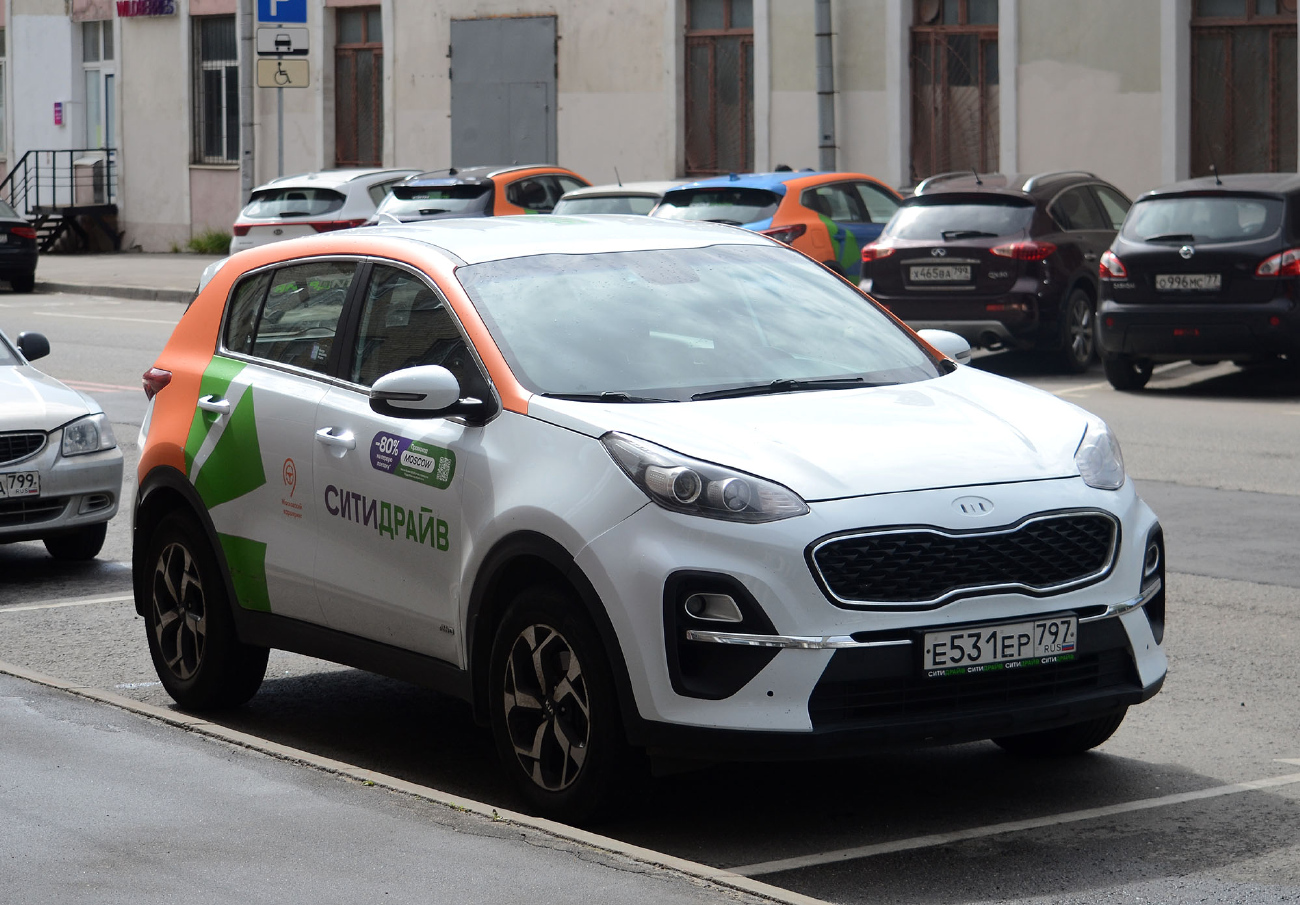 Москва, KIA Sportage № Е 531 ЕР 797
