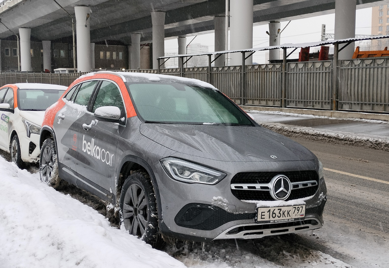 Москва, Mercedes-Benz GLA-Klasse № Е 163 КК 797