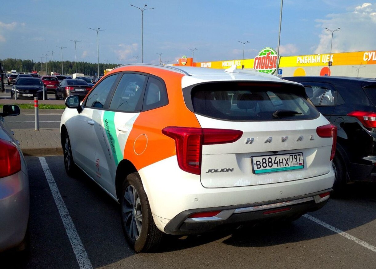 Москва, Haval Jolion № В 884 НХ 797