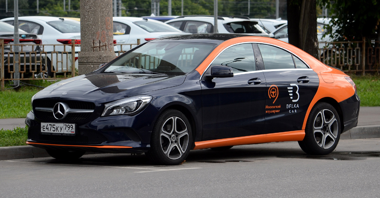 Москва, Mercedes-Benz CLA-Klasse № Е 475 КУ 799