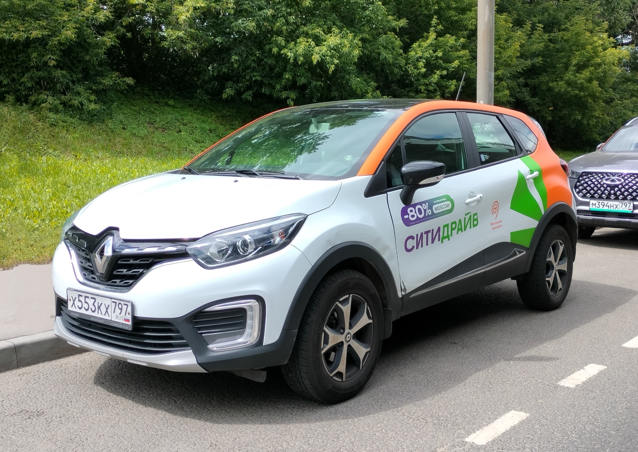 Москва, Renault Kaptur № Х 553 КХ 797