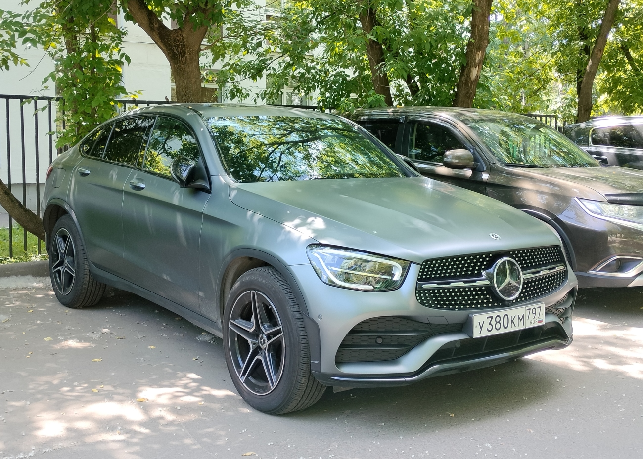 Москва, Mercedes-Benz GLC-Klasse № У 380 КМ 797