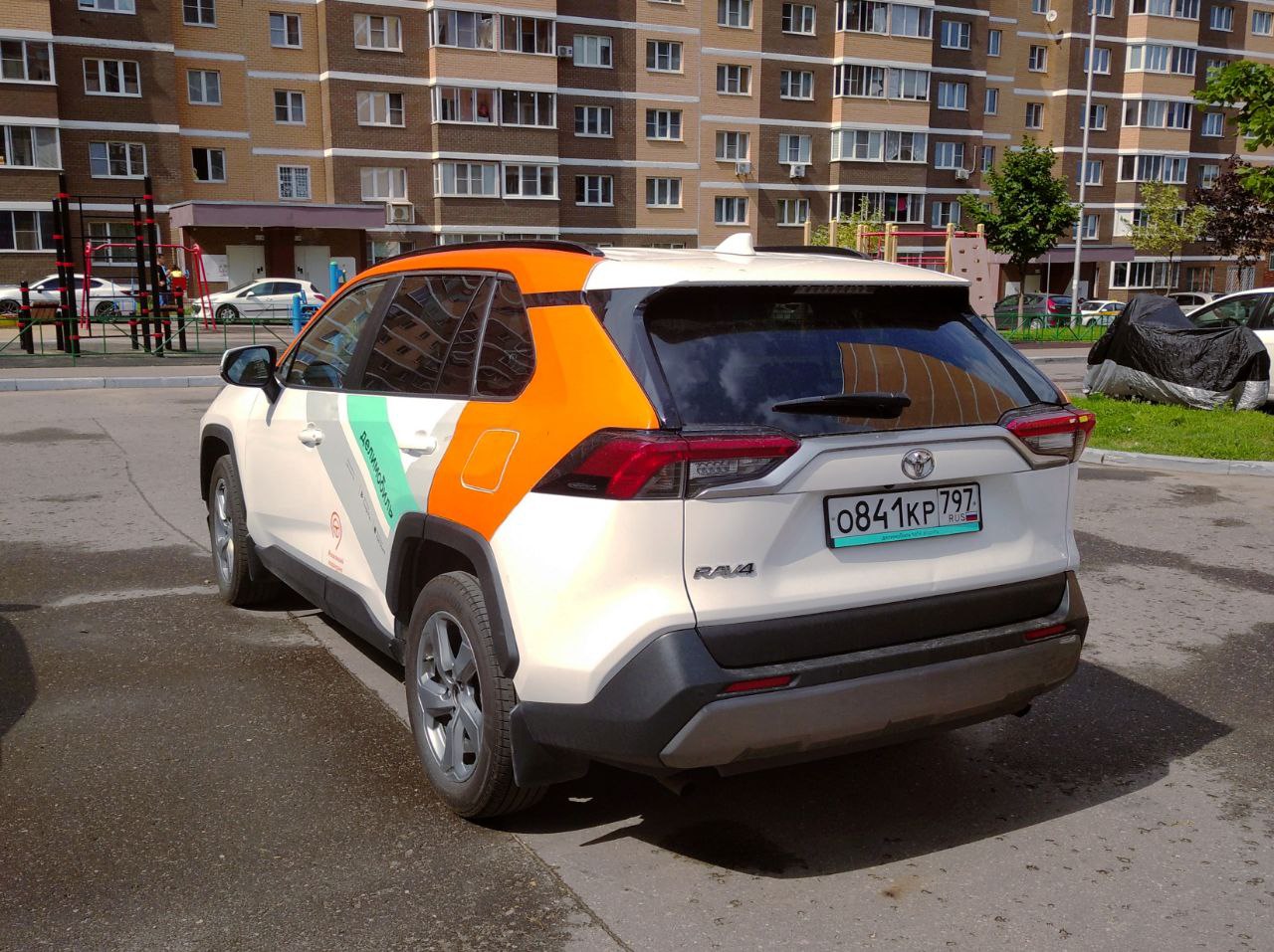 Москва, Toyota RAV4 № О 841 КР 797