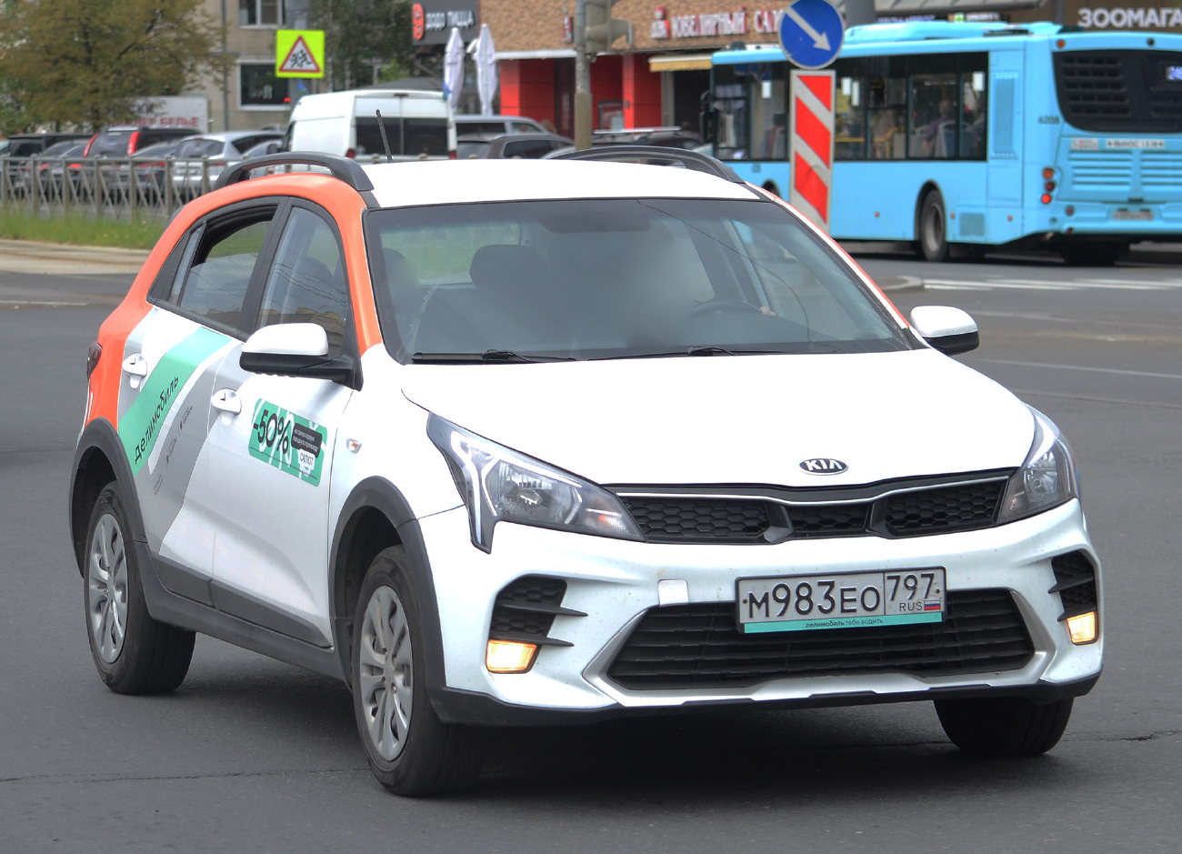 Санкт-Петербург, KIA Rio № М 983 ЕО 797
