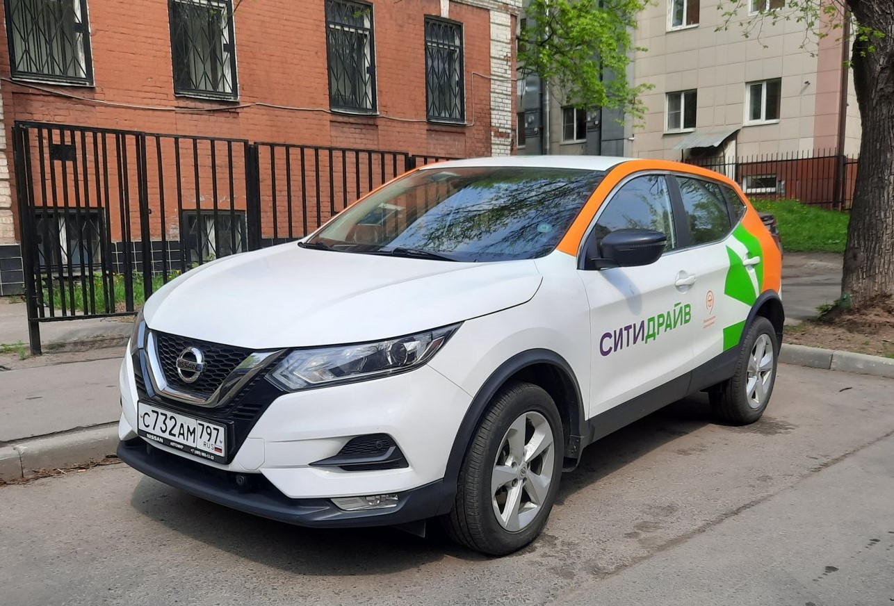 Москва, Nissan Qashqai № С 732 АМ 797