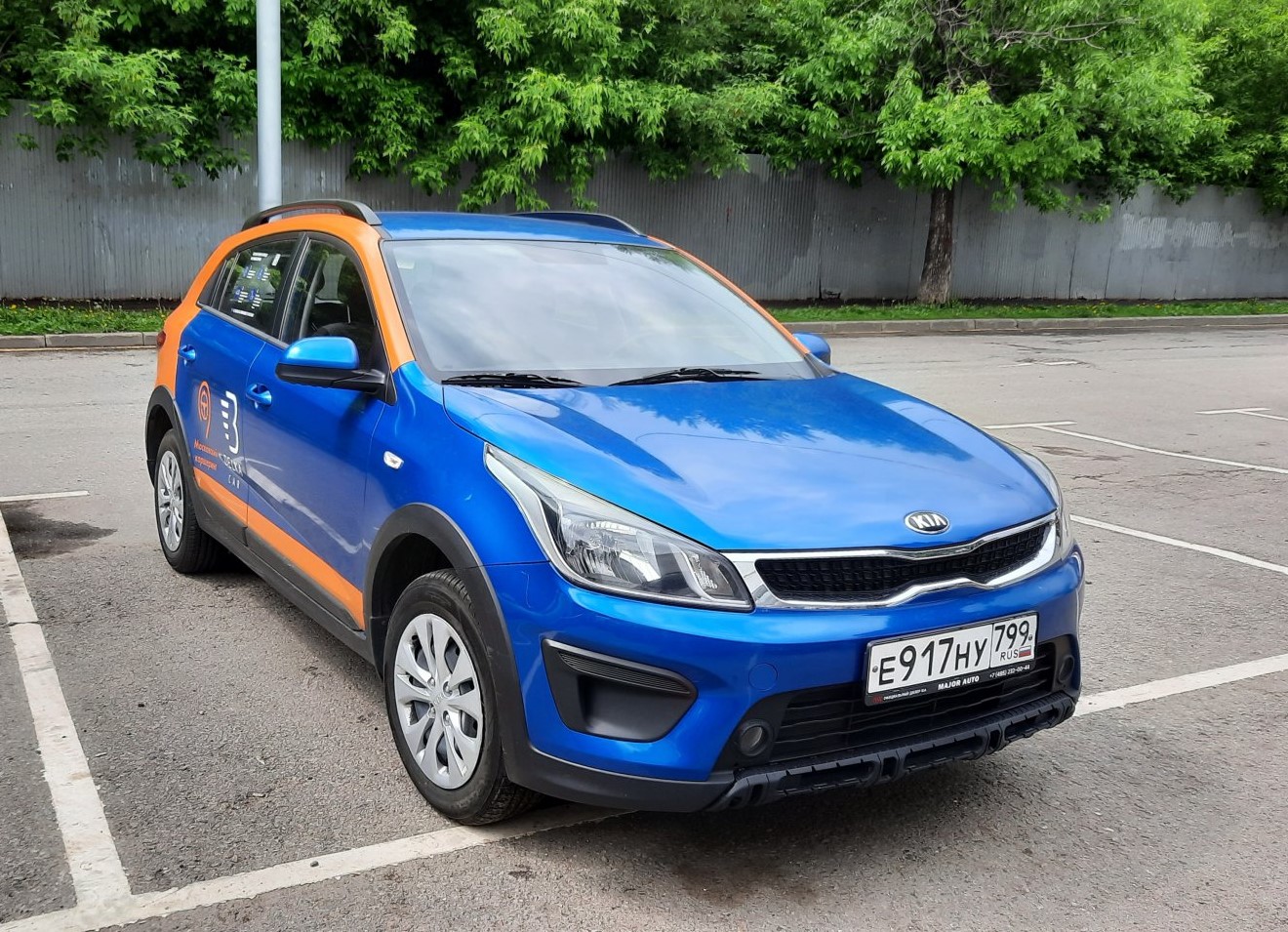 Москва, KIA Rio № Е 917 НУ 799