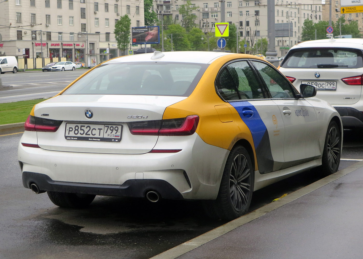 Москва, BMW 3 Series № Р 852 СТ 799