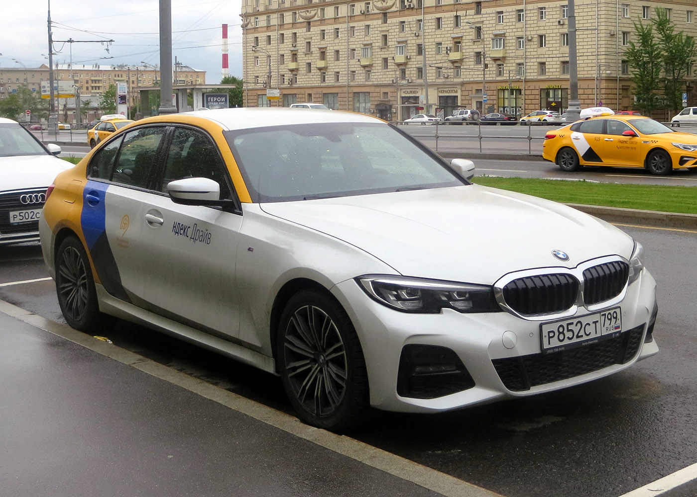 Москва, BMW 3 Series № Р 852 СТ 799