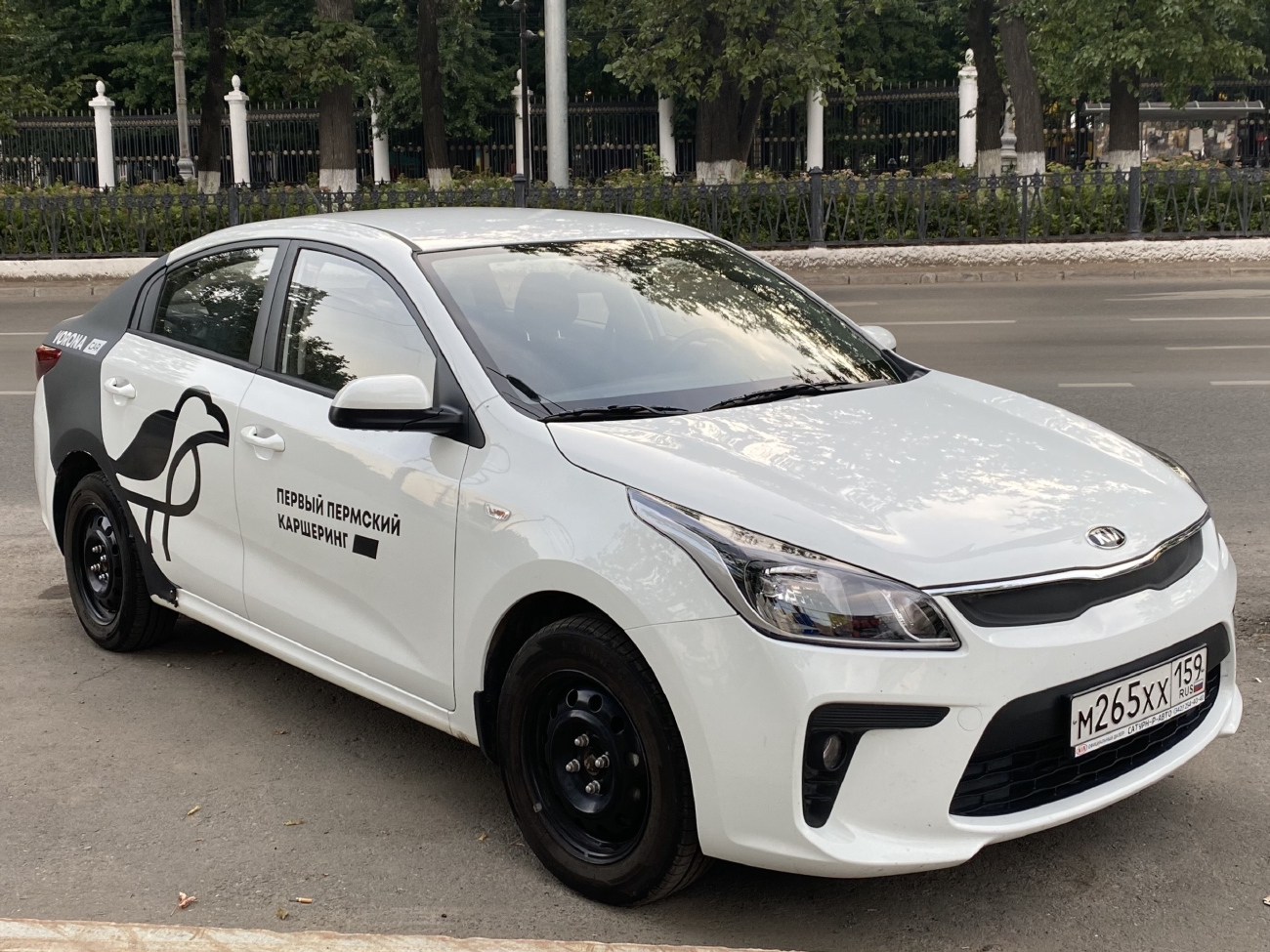 Пермь, KIA Rio № М 265 ХХ 159