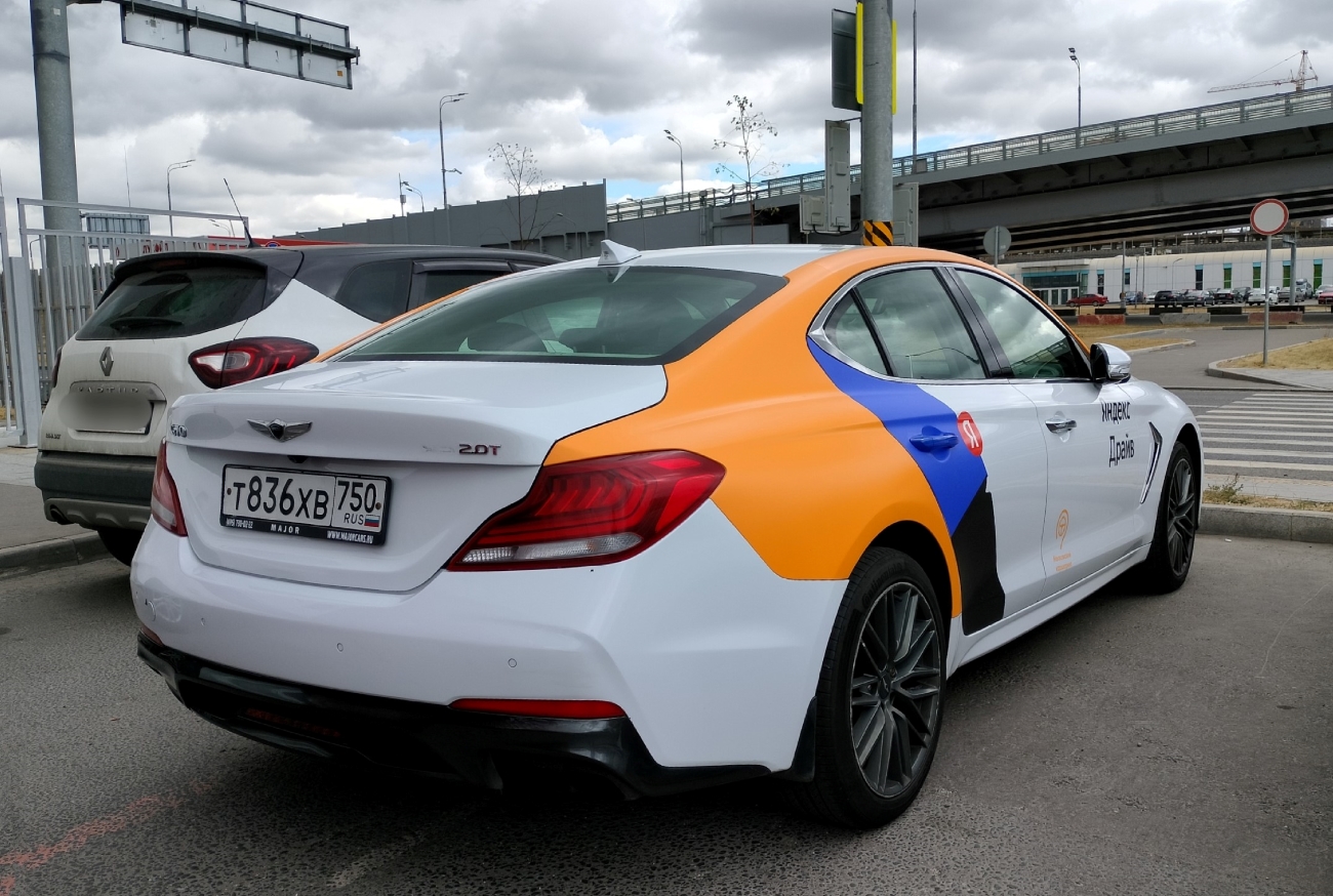 Москва, Genesis G70 № Т 836 ХВ 750