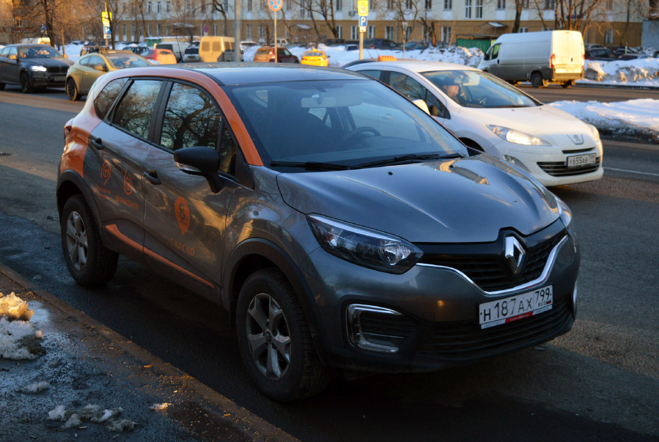 Москва, Renault Kaptur № Н 187 АХ 799