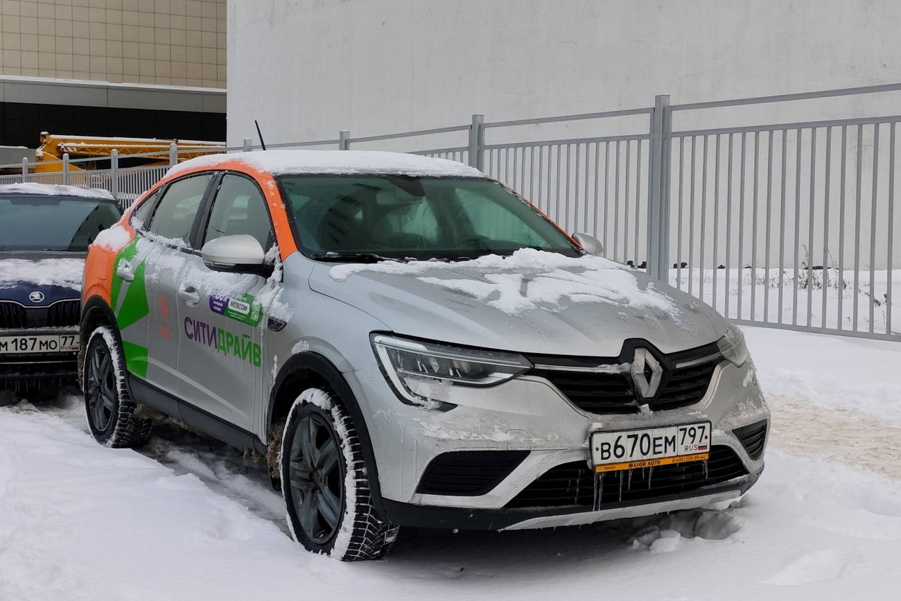 Москва, Renault Arkana № В 670 ЕМ 797