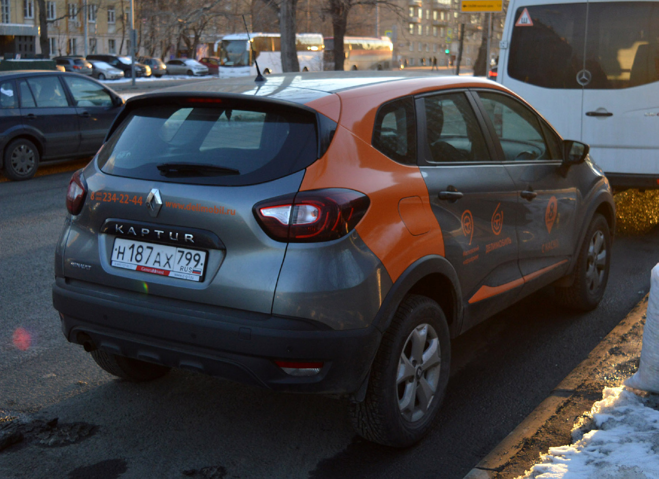 Москва, Renault Kaptur № Н 187 АХ 799