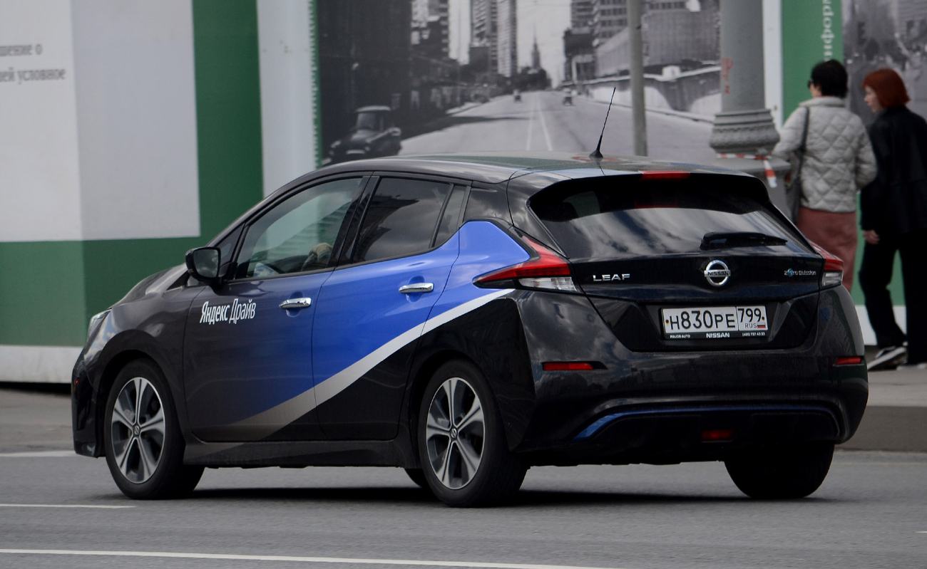 Москва, Nissan Leaf № Н 830 РЕ 799