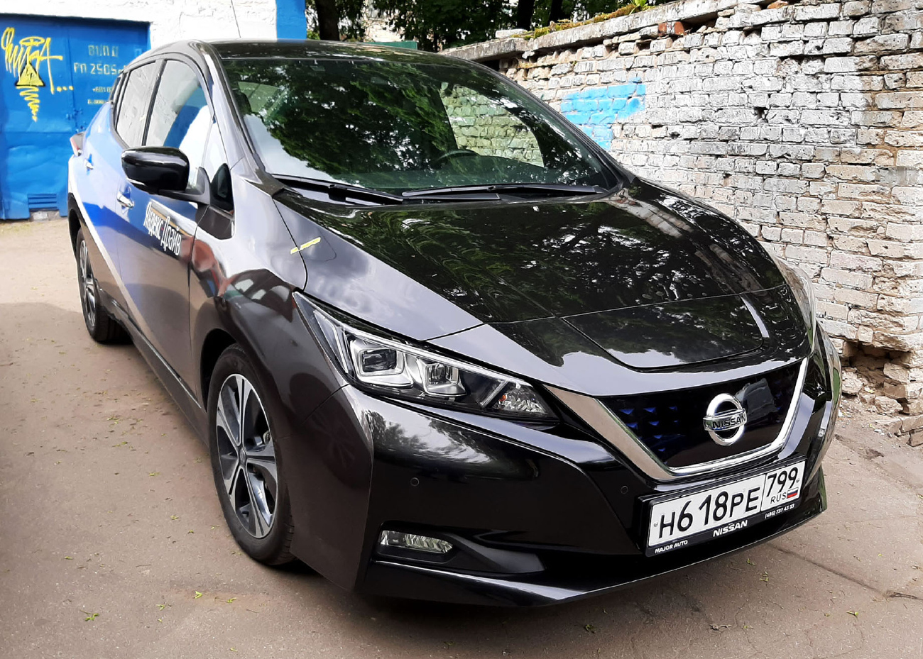 Москва, Nissan Leaf № Н 618 РЕ 799