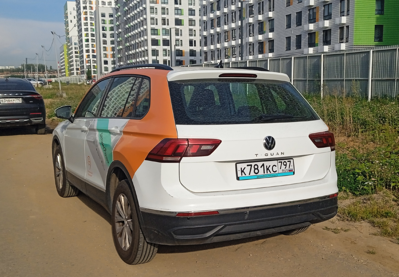 Москва, Volkswagen Tiguan № К 781 КС 797