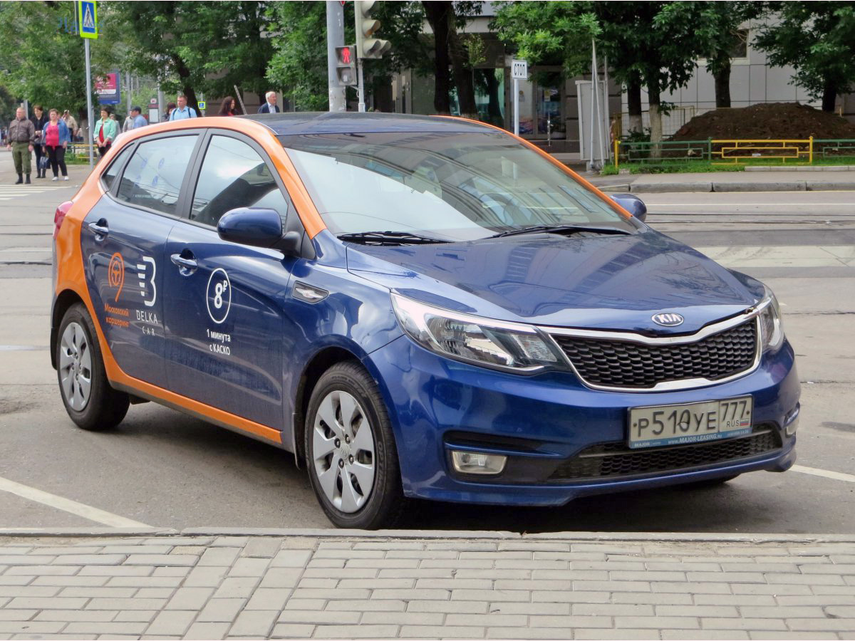 Москва, KIA Rio № Р 510 УЕ 777