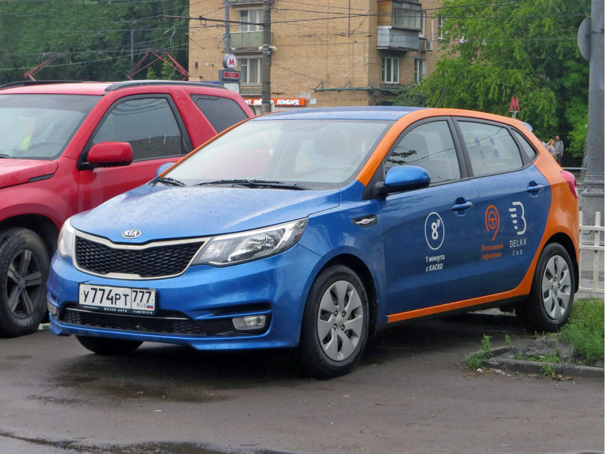Москва, KIA Rio № У 774 РТ 777