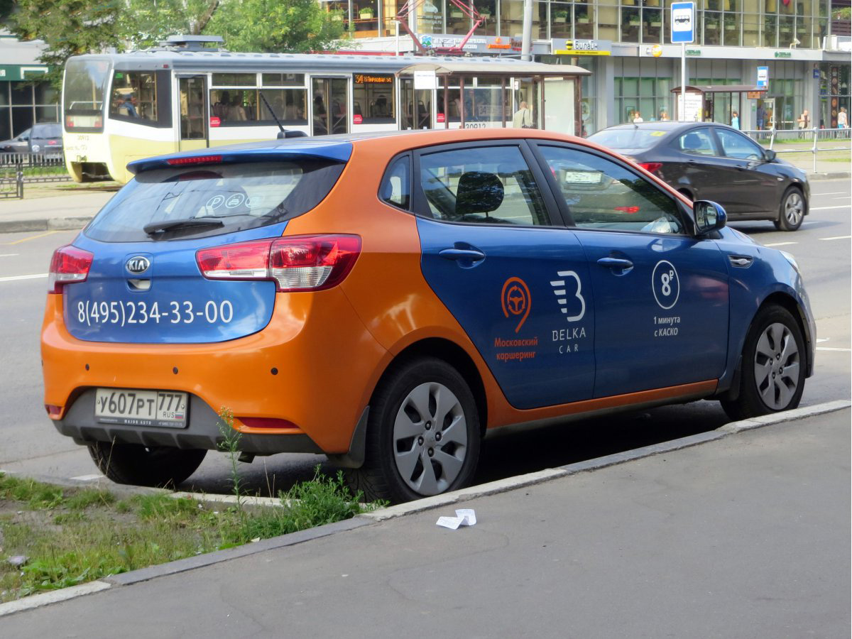 Москва, KIA Rio № У 607 РТ 777