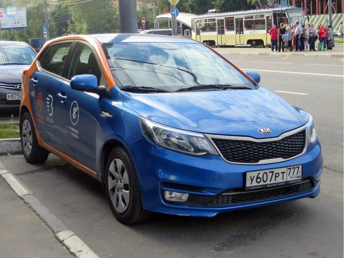 Москва, KIA Rio № У 607 РТ 777