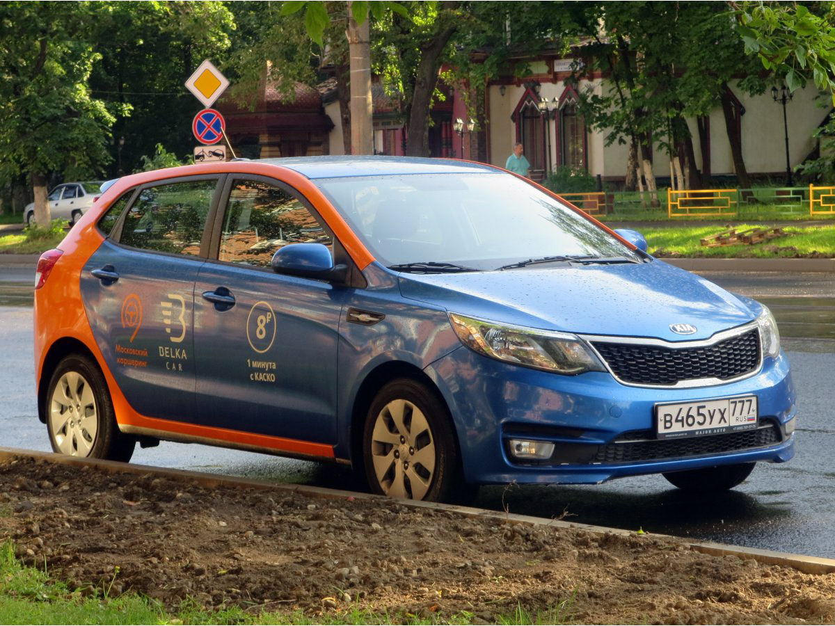Москва, KIA Rio № В 465 УХ 777
