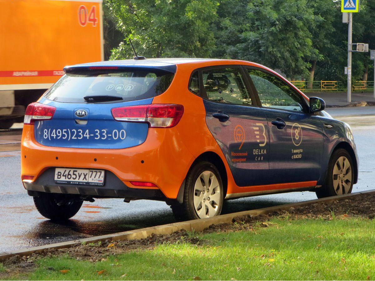 Москва, KIA Rio № В 465 УХ 777