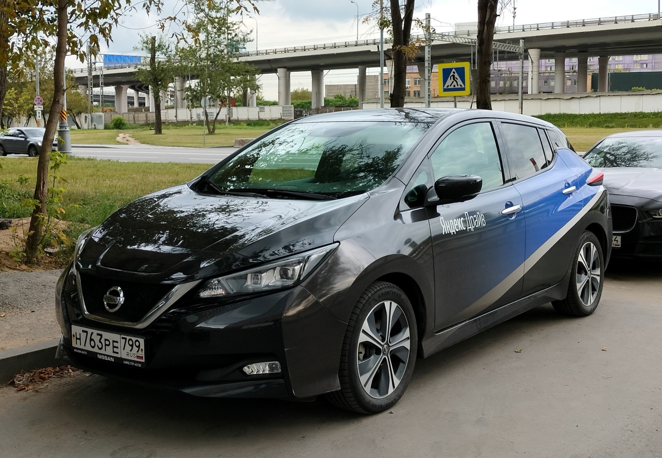 Москва, Nissan Leaf № Н 763 РЕ 799