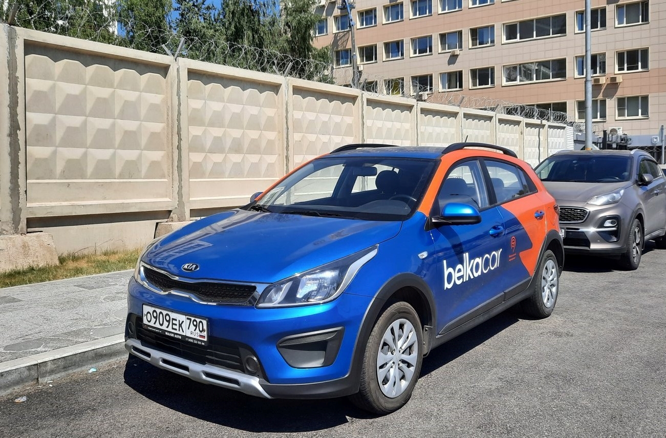 Москва, KIA Rio № О 909 ЕК 790